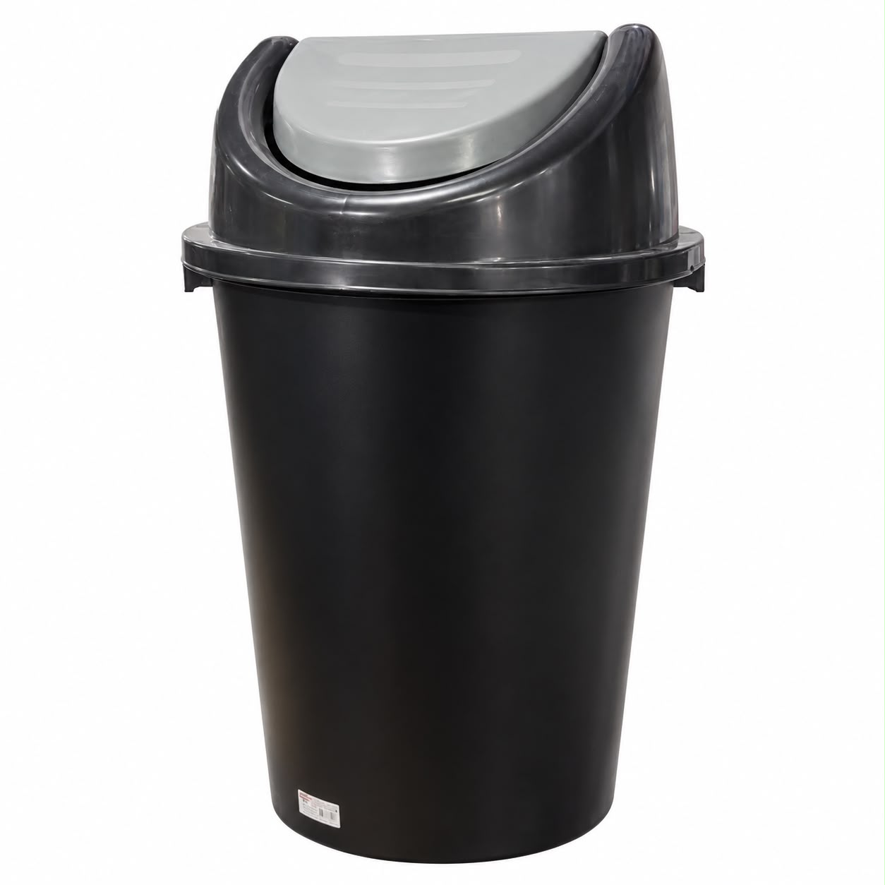 Tacho papelera basurero con tapa vaivén 97 litros