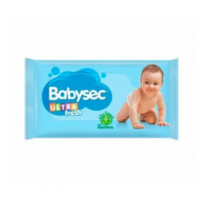 Toallitas Humedas Babysec Ultra Fresh X 50 Unidades