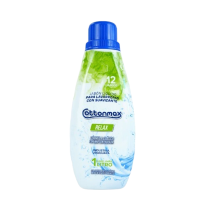 Jabón Líquido para Lavarropa Cottonmax 1 litro con suavizante