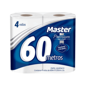 Papel Higiénico Cameratta hoja simple 4x60m