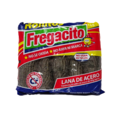 Lana de Acero x10 Fregacito