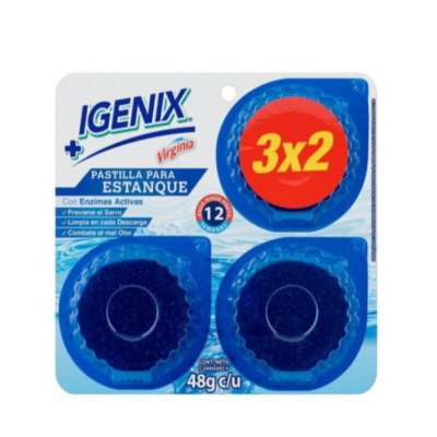 Pastilla para estanque IGENIX 3X2
