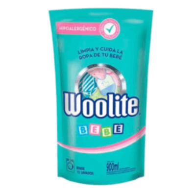 Jabón Líquido Para Ropa Woolite Bebé  450ml