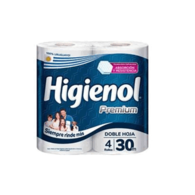 Papel Higienico Higienol Premium Doble Hoja