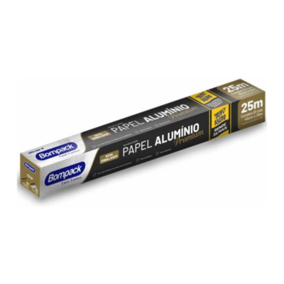 Papel Aluminio Bompack Premium 25 mts
