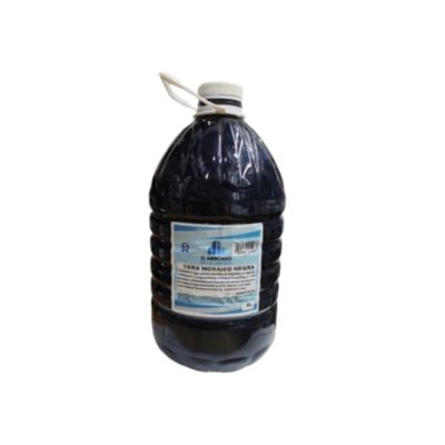 Cera al agua para mosaicos negra  5 LT