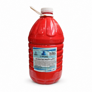 Cera al agua para mosaicos roja de 5 litros