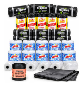 Combo Bolsas 6120 Unidades Residuos Y Alimentos 32 Packs