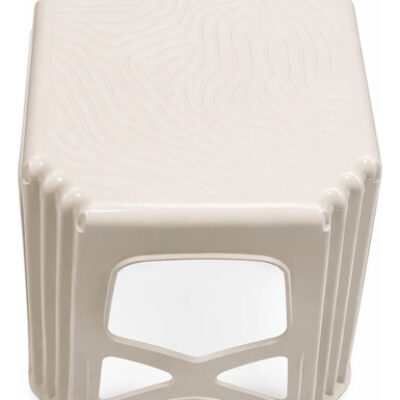 Banco Beige Fijo No Plegable