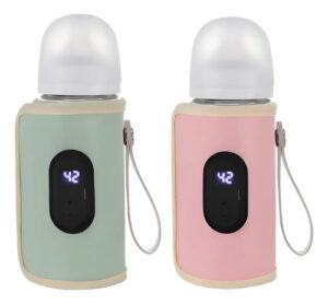 Calienta Memas Baby Para Auto Térmico Material Aislante Usb Amarillo