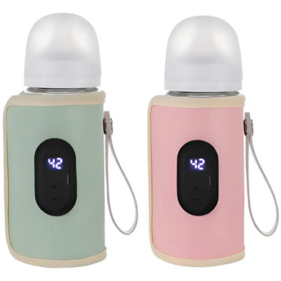 Calienta Memas Baby Para Auto Térmico Material Aislante Usb Amarillo