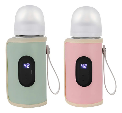 Calienta Memas Baby Para Auto Térmico Material Aislante Usb Amarillo