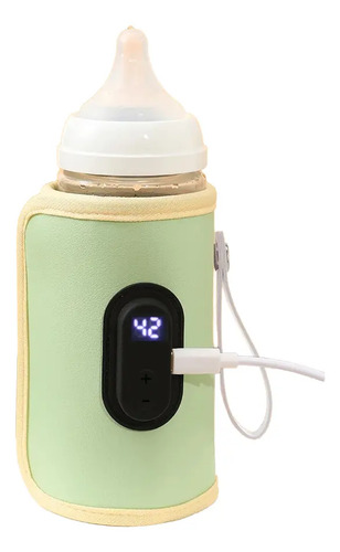 Calienta Memas Baby Para Auto Térmico Material Aislante Usb Amarillo - Imagen 2