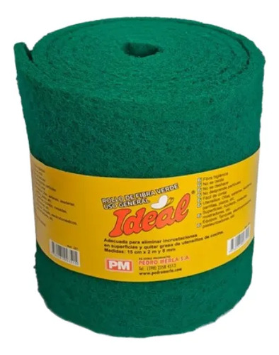 Fibra Verde Ideal 2 Metros Verde