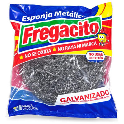 Esponja Metálica Galvanizada Fregacito 15 G