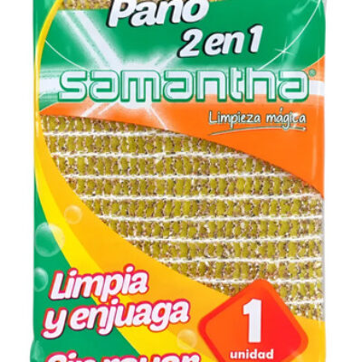 Esponja Paño 2 En 1 Samantha Chatita
