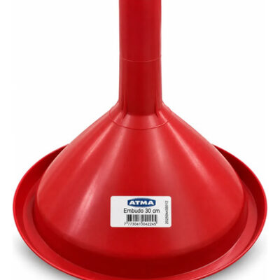 Embudo Gigante 30 Cm Atma Rojo
