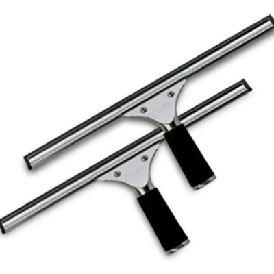 Limpia Vidrios Lampazo Profesional 25 Cm Plateado