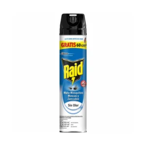 Mata Mosquitos, Moscas y Zancudos Raid Sin Olor
