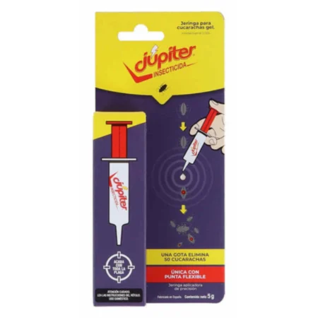 Jeringa Gel para Cucarachas Júpiter