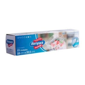 Bolsa Zip  Bompack - 18 x 20.5 cm