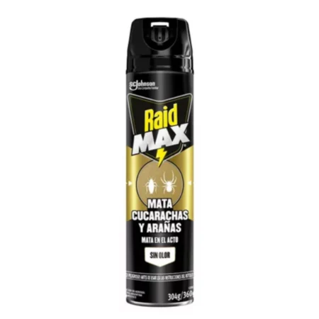 Raid Max Cucarachas/ Arañas Sin olor