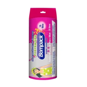 Bolsa De Basura en Rollo 15L Perfumada  con 25 Unidades Bompack
