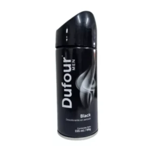 Dufour Desodorante Men Black Aerosol 155 ml
