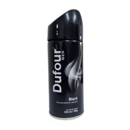 Dufour Desodorante Men Black Aerosol 155 ml