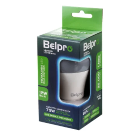 Lampara LED blanca Belpro de 12 W