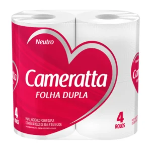 Papel Higiénico Cameratta doble hoja 4x30m