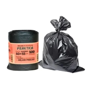 Bolsas de residuos Praktica pack ahorro  50 x 55 rollo de 100 U
