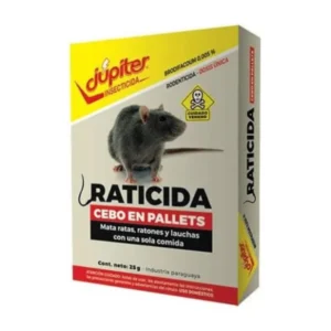 Raticida Júpiter cebo en Pellets