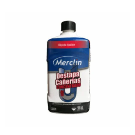 Destapa Cañería concentrado Merclin 500ml