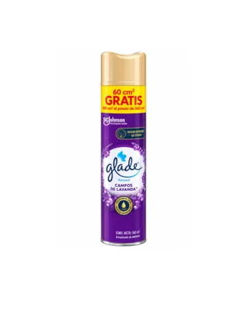 Aromatizante Glade Aerosol Campos de Lavanda 420 cm³