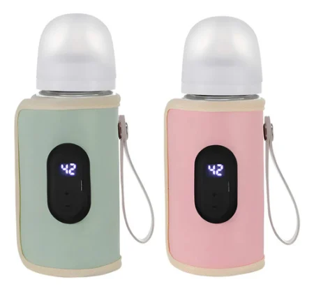 Calienta Memas Baby Para Auto Térmico Material Aislante Usb Amarillo