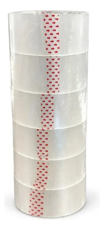 Cinta Adhesiva Transparente Ancha 100 M × 4,8 Cm