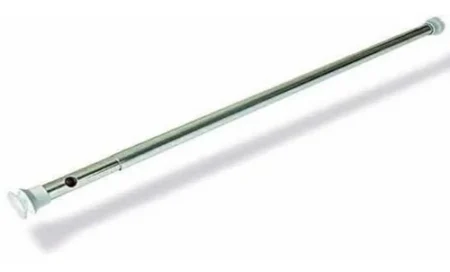 Barrote Para Cortina De Baño Regulable 70–120 Cm Gris