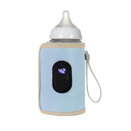 Calienta Mamaderas Portátil USB Celeste