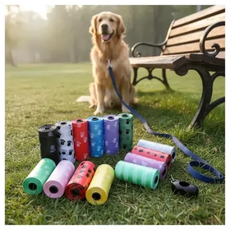 Bolsas para residuos de mascotas Huellitas — 6 rollos
