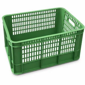 Cajón canasto cosechero Atma verde 33 × 50 × 17 cm